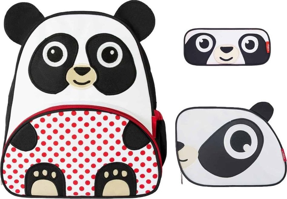 Zoozie Bags Zestaw 3-elementowy do przedszkola, szkoły Plecak, śniadaniówka, piórnik Zoozie Bags NoSize 1