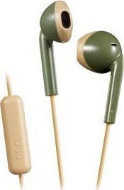 Słuchawki JVC Słuchawki JVC HAF-19MGCE (douszne, z mikrofonem, zielone) 1