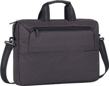 Torba RivaCase RIVACASE TORBA NA LAPTOP 15,6" SUZUKA, CZARNA, Z MATERIAŁU WODOODPORNEGO, KIESZENIE NA TABLET 10,1", SMARTFON, DOKUM,, AKCES. 1