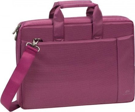 Torba RivaCase RIVACASE TORBA NA LAPTOP 15,6" CENTRAL, FIOLETOWA, Z KIESZENIAMI NA TABLET, SMARTFON, DOKUMENTY I AKCESORIA 1