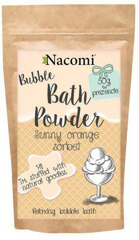 Nacomi Puder do kąpieli Pomarańczowy sorbet 100g 1