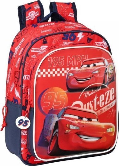 Cars Plecak szkolny Cars Double vision Czerwony Granatowy (27 x 33 x 10 cm) 1