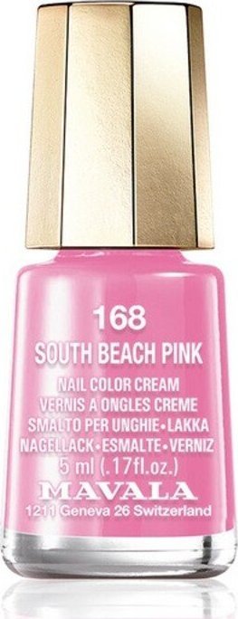 Mavala Lakier do paznokci Nail Color Cream Mavala 168-south beach pink (5 ml) 1