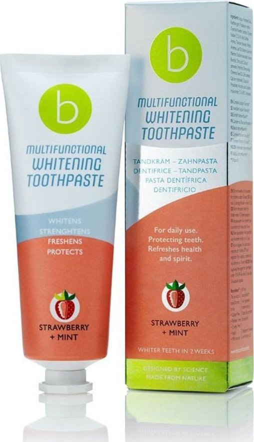beconfident Pasta do Zębów Wybielająca Multifunctional Strawberry Mint Beconfident (75 ml) 1
