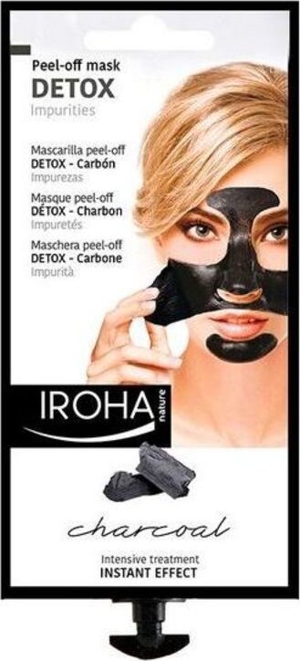 Iroha Maseczka Oczyszczająca Detox Charcoal Black Iroha 1