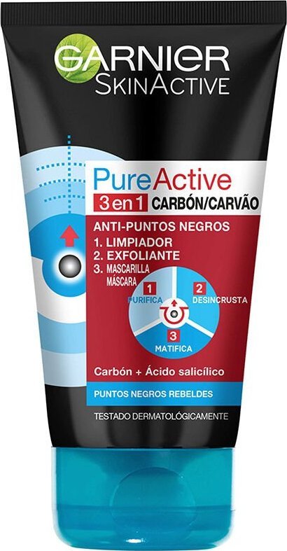 Garnier Środek Czyszczący 3 w 1 Garnier Pure Active (150 ml) (150 ml) 1
