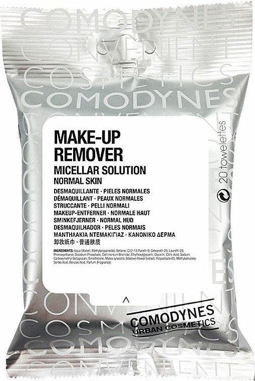 Comodynes Chusteczki do demakijażu Comodynes Make-Up Remover Micellar Solution (20 uds) 1