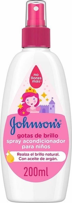 Johnsons Spray Odżywiający Johnson's Gotas de Brillo Jasność Dziecięcy (200 ml) 1