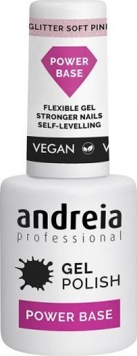 Andreia Lakier do paznokci Andreia Professional Glitter Soft Pink (105 ml) 1