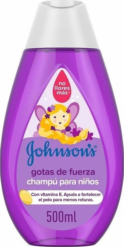 Johnsons Szampon Wzmacniający Johnson's Gotas de Fuerza Dziecięcy (500 ml) 1