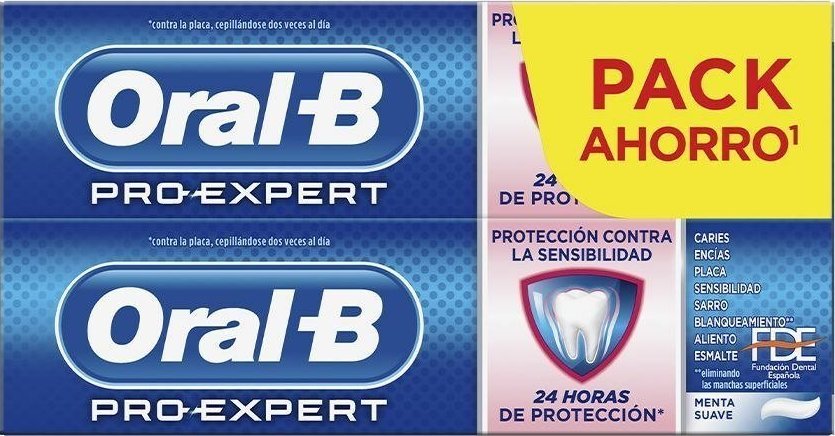Oral-B Pasta do Zębów do Zębów Wrażliwych Wybielająca Oral-B Pro-Expert (2 x 75 ml) 1