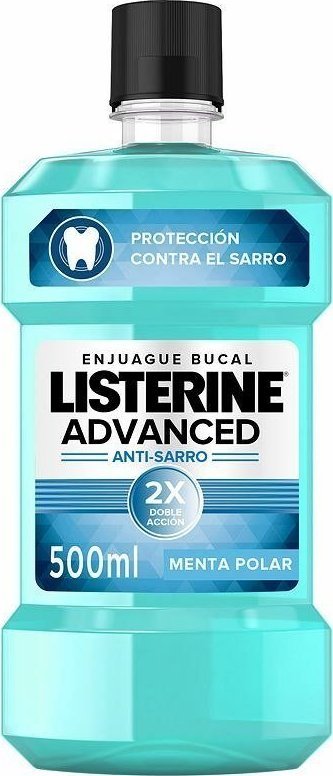 Listerine  Płyn do Płukania Ust Listerine Advanced Przeciw Kamieniowi (500 ml) 1