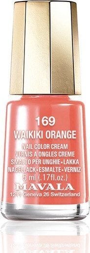 Mavala Lakier do paznokci Nail Color Cream Mavala 169-waikiki orange (5 ml) 1