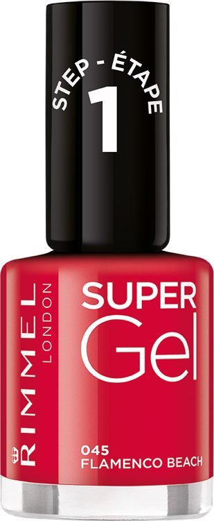 Rimmel London Lakier do paznokci Kate Super Rimmel London 12 ml - 45 - Flamenco Beach 1