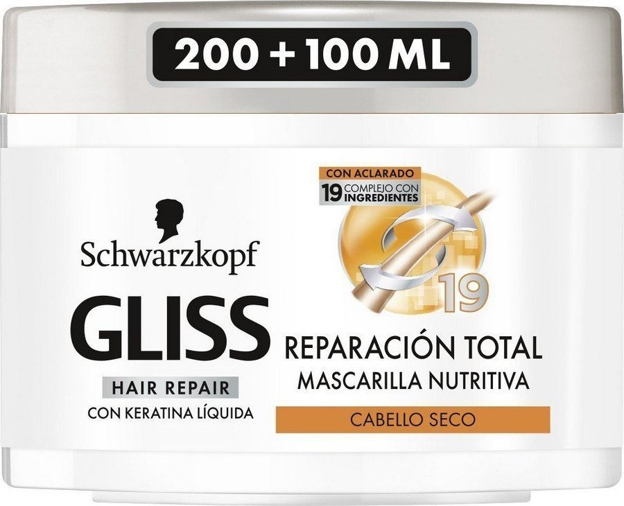 Schwarzkopf Maseczka Gliss Reparador Total Schwarzkopf (300 ml) 1