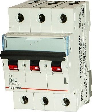 Legrand Wył.nadpr.6kA AC 3p B40A S-303 Legrand TX3 403406 1