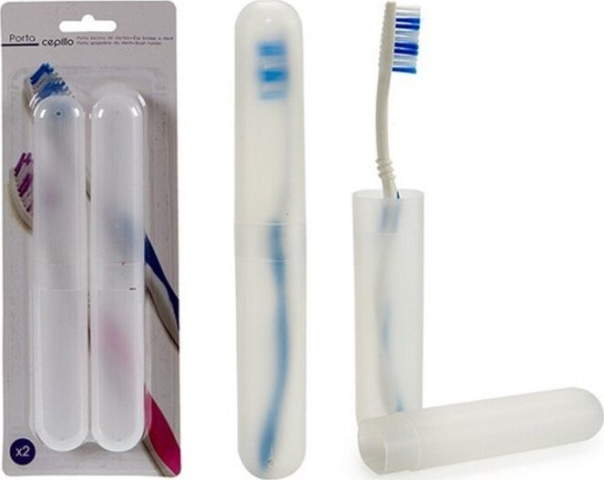Bigbuy Home Torba Ochronna Szczoteczka do Zębów (2 pcs) 1