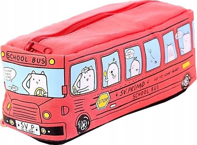 Piórnik Edibazzar Piórnik szkolny autobus saszetka szkoła tuba 1