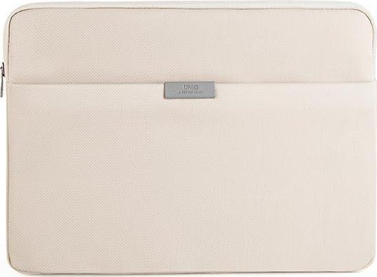 Etui Uniq Torba UNIQ Bergen laptop Sleeve 14 cali beżowy/ivory beige 1