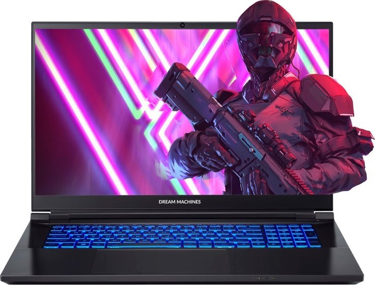 Laptop Dream Machines i7-12700H / 16 GB / 1 TB / RTX 3080Ti / QHD 165 Hz (RS3080-17PL36) 1