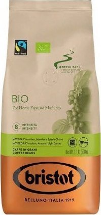 Kawa ziarnista Bristot BIO/FTO 500 g 1