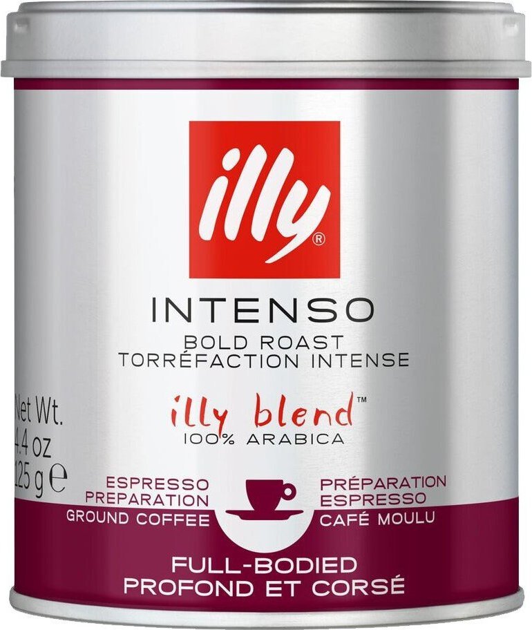 Kawa mielona illy illy 125GR GROUND BOLD ROAST INTENSO 1
