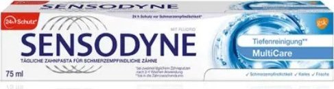 Sensodyne (DE) Sensodyne, Pasta do zębów z fluorem, do wrażliwych zębów, 75 ml (PRODUKT Z NIEMIEC) 1