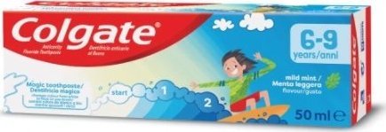Colgate Colgate, Pasta do zębów dla dzieci 6-9 lat, 50 ml 1