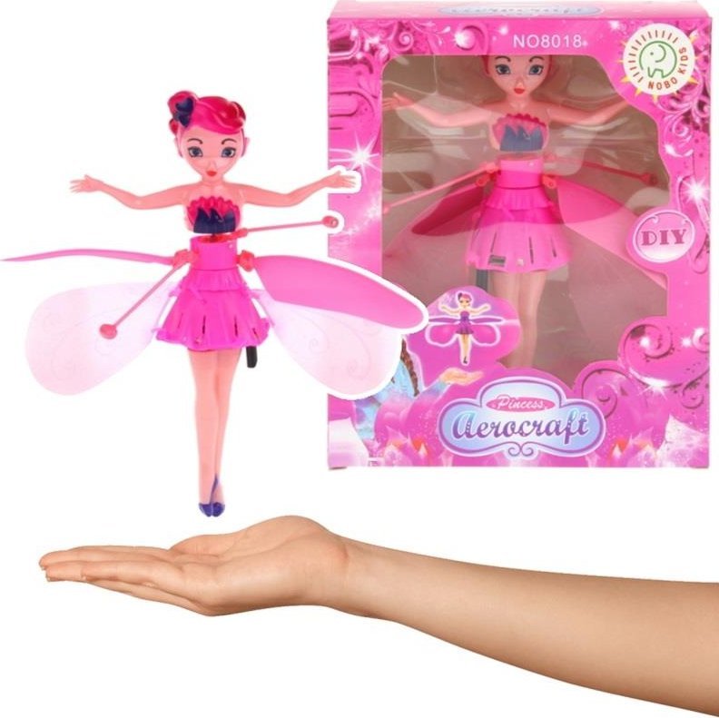NoboKids Latająca Magiczna Wróżka Sterowana Dłonią - pink 1