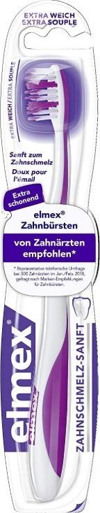 Elmex  (DE) Elmex, Szczoteczka do zębów, bardzo miękka, 1 sztuka (PRODUKT Z NIEMIEC) 1