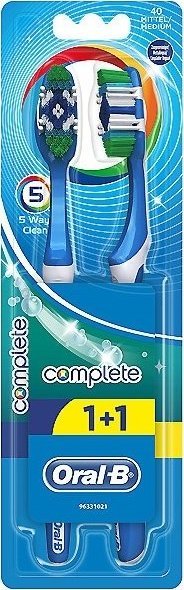 Oral-B Oral-B, Szczoteczki do zębów, 2 sztuki 1
