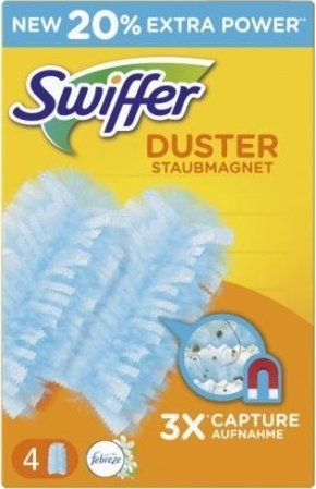 Swiffer (DE) Swiffer, Wkłady do miotełki, 4 sztuki (PRODUKT Z NIEMIEC) 1