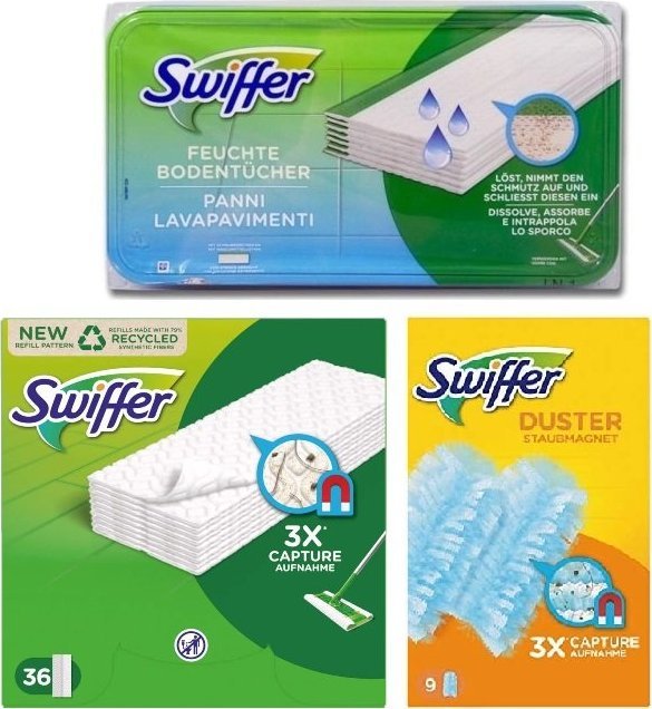 Mop Swiffer Swiffer, Zestaw do sprzątania, 1 sztuka 1