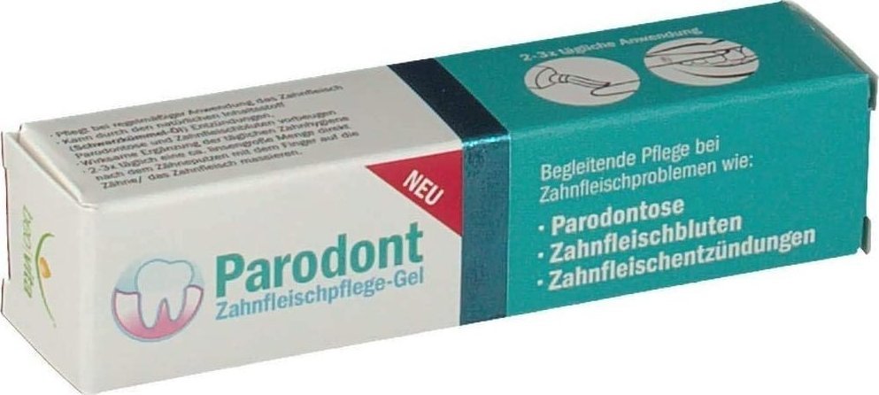 Parodontax  (DE) Parodont, Żel do pielęgnacji dziąseł, 10 ml (PRODUKT Z NIEMIEC) 1