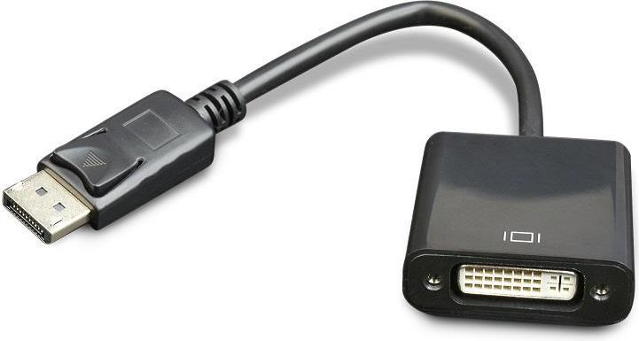 Adapter AV Gembird DisplayPort - DVI-I czarny (A-DPM-DVIF-002) 1