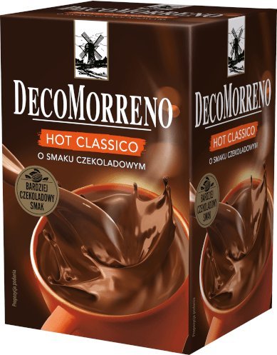 Maspex Gorąca Czekolada Instant - DecoMorreno Hot Classico (10 saszetek) 1
