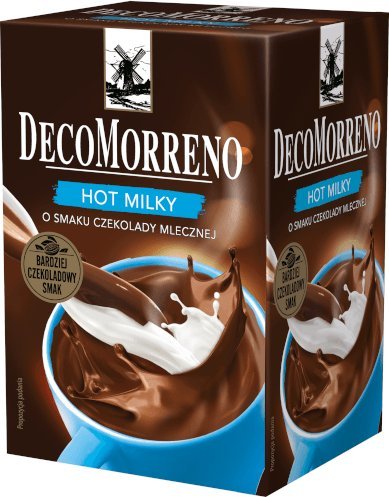 Maspex Gorąca Czekolada Instant - DecoMorreno Hot Milky (10 saszetek) 1