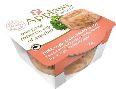Applaws KOT MISECZKA 70g GAL. tuńczyk i krewetki 1