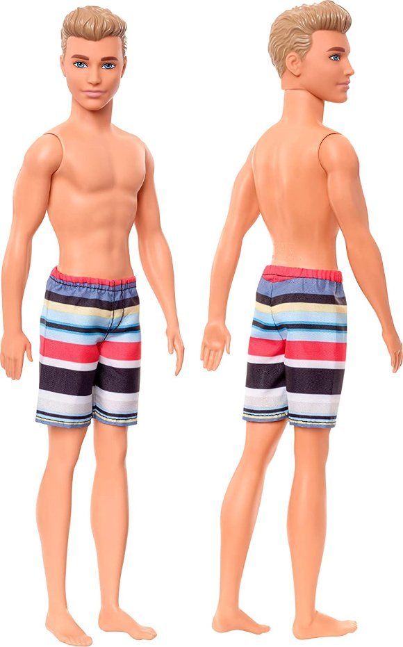 Lalka Barbie Barbie KEN BARBIE PLAŻOWY GHW43 1