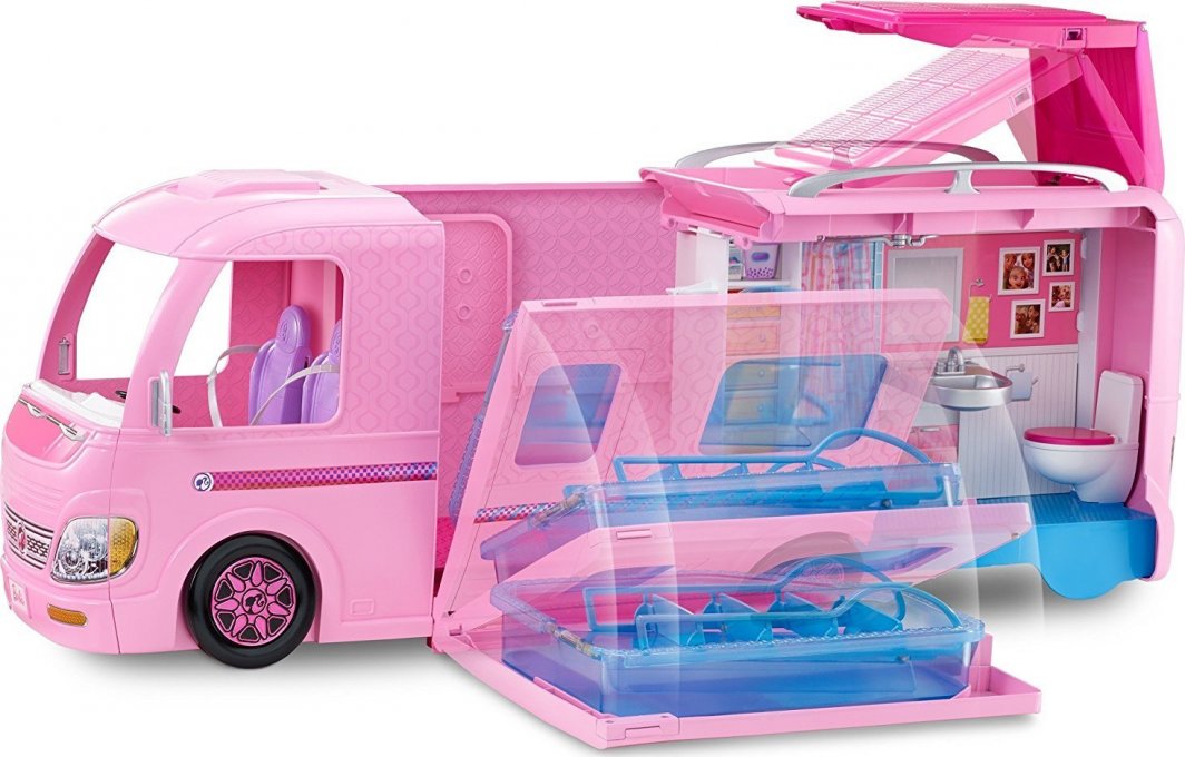 Lalka Barbie Barbie MATTEL BARBIE WYMARZONY KAMPER FBR34 1