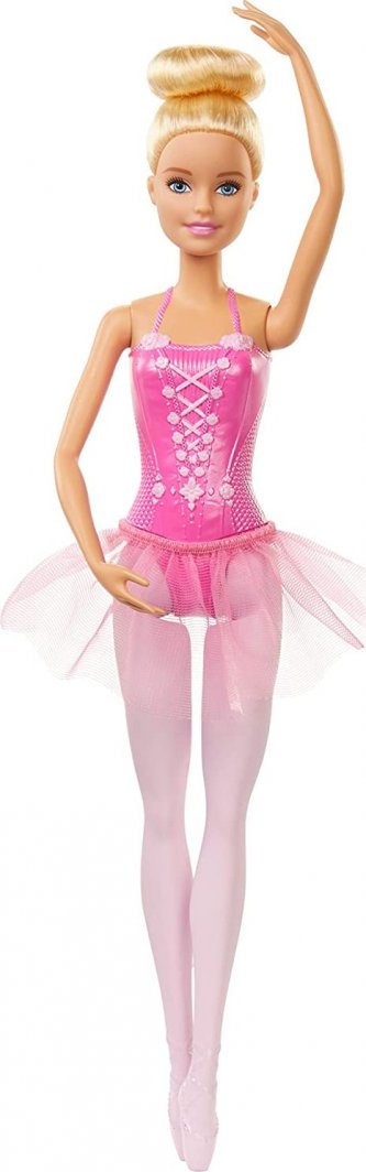 Lalka Barbie Barbie BARBIE LALKA BALETNICA W SPÓDNICZCE Z TUTU RÓŻOWA GJL59 1