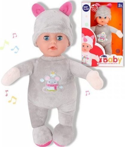REIG Lalka Baby Reig 25 cm Kotek Pluszak 1