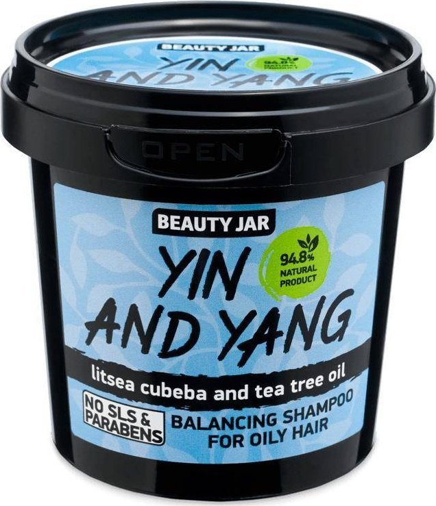 Beauty Jar Yin And Yang szampon przywracający równowagę do włosów przetłuszczających się 150g 1