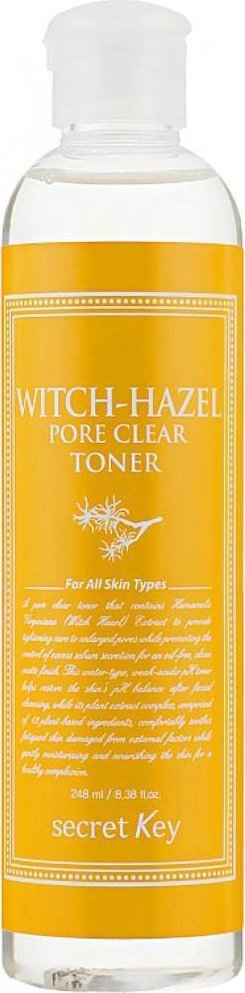 Secret Key Witch-Hazel Pore Clear Toner oczyszczający pory tonik do twarzy 248ml 1