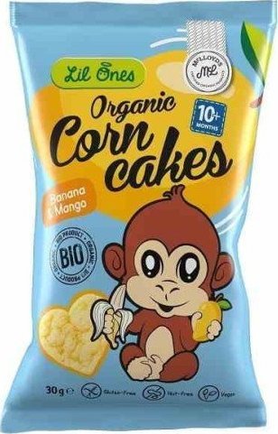 McLloyds Chrupki kukurydziane banan-mango od 10 miesiąca BEZGL. BIO 30 g 1
