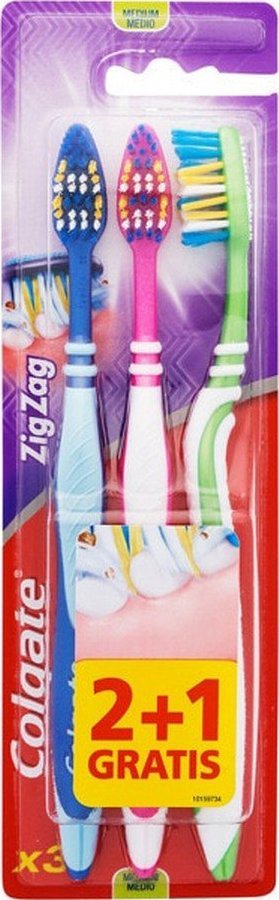 Colgate Szczoteczka do Zębów Colgate ZigZag (3 uds) 1
