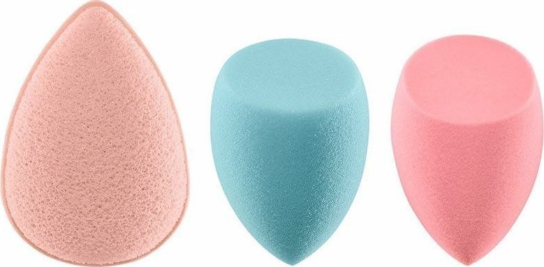 Real Techniques Gąbka do Makijażu Real Techniques Pro-Matte Poreless Perfection Wielokolorowy (3 pcs) 1