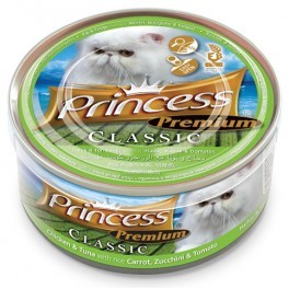 Princess KOT pusz 170g KURA TUŃCZYK MARCHEW 1