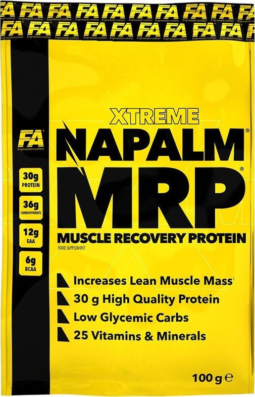 Fitness Authority FA Xtreme Napalm MRP 100g Peanut Butter 1