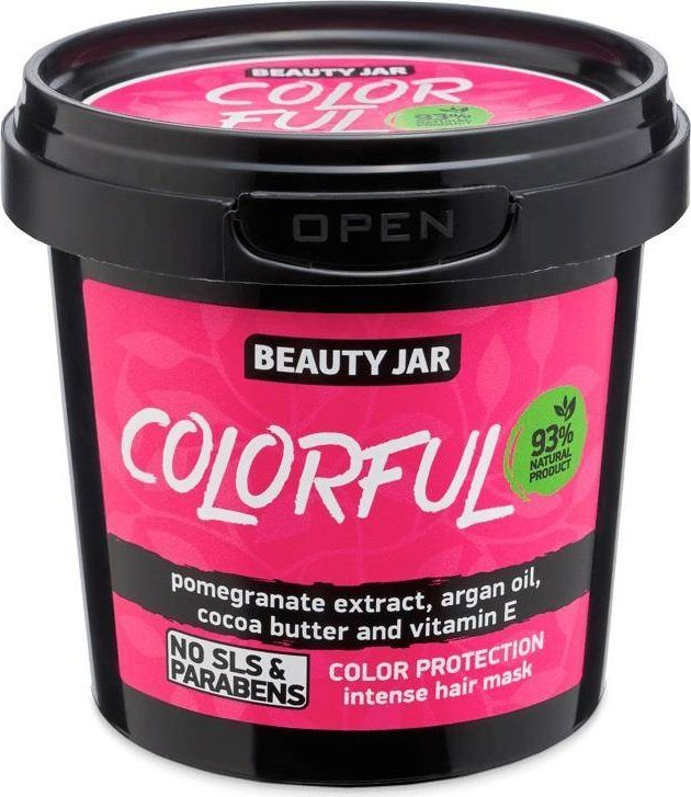 Beauty Jar Colorful intensywna maska chroniąca kolor włosów farbowanych 150g 1